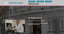 Desktop Screenshot of centrodecirugia.com